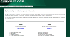 Desktop Screenshot of chip-sale.com